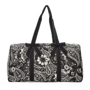  Quilted Paisley Floral Large Duffle Bag: Baby