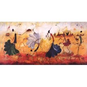  Dancers by Wassily Kandinsky 40x20: Home & Kitchen