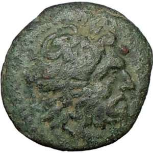   Perseus Greek Kings 187BC Paroreia Authentic Ancient Coin ZEUS EAGLE