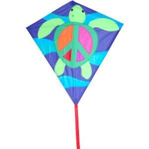   Kites and Designs Peace Turtle Diamond Kite   30 Toys & Games