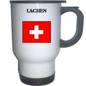  Switzerland   LACHEN White Stainless Steel Mug 