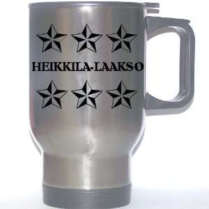  Personal Name Gift   HEIKKILA LAAKSO Stainless Steel Mug 