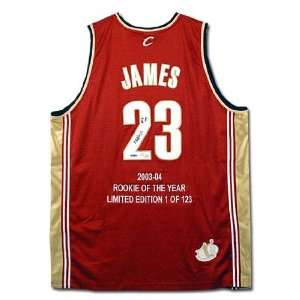  Lebron James Jersey   with 04 ROY Inscription and ROY logo 