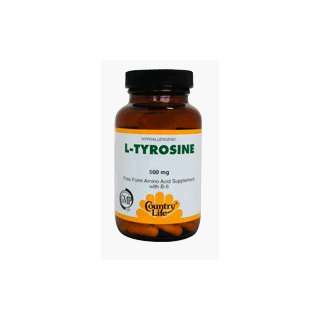  Country Life   L Tyrosine with B 6     50 capsules Health 