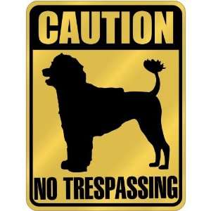    Caution : Portuguese Water Dog   No Trespassing  Parking Sign Dog