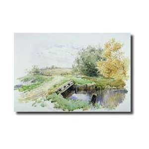  Landscape With Bridge Over A Stream Giclee Print