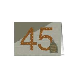    45 Birthday Invitations for Men Manly Design Card Toys & Games