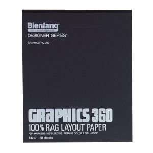  GRAPHICS MARKER PAPER 9X12 Drafting, Engineering, Art 
