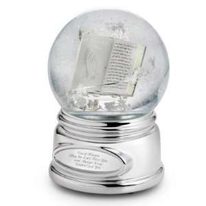  Personalized Praying Hands Snow Globe Gift: Home & Kitchen