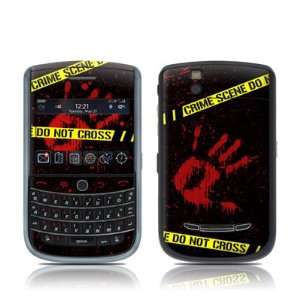  Crime Scene Design Skin Decal Sticker for Blackberry Tour 