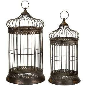  Set of 2 Byzantine Dome Bird Cages: Home & Kitchen