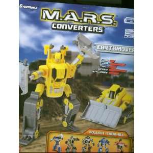   Converters Yellow Spot Explorer Cybrotonix Earthmover: Toys & Games