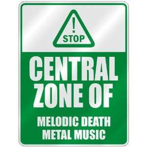   ZONE OF MELODIC DEATH METAL  PARKING SIGN MUSIC