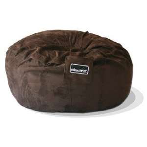  4 Microfiber Foam Bean Bag Chair Chocolate Brown like 