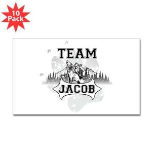   (Rectangle) (10 Pack) Twilight Wolf Team Jacob 