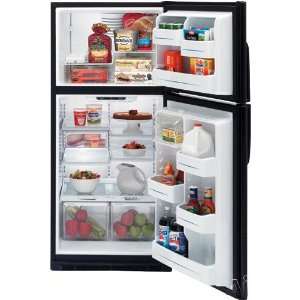  GE : GTH18KBXBB 18.0 cu. ft. Top Freezer Refrigerator 