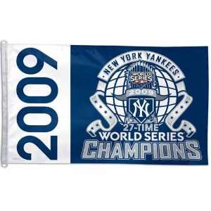   York Yankees World Series Champions Baseball Flag