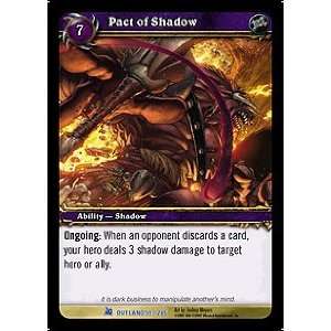  Pact of Shadow   Fires of Outland   Rare [Toy] Toys 