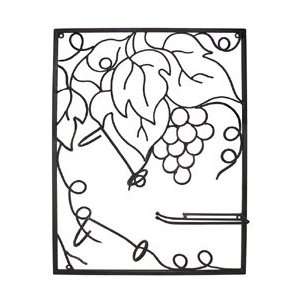  Wrought Iron Wine Rack Silhouette Wall Décor