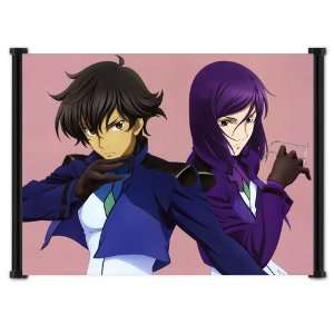  Mobile Suit Gundam 00 Anime Fabric Wall Scroll Poster (42 