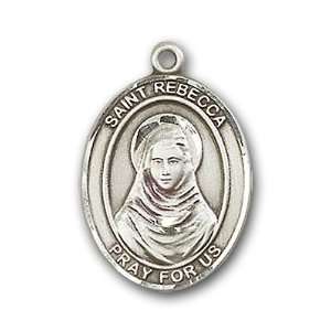  Sterling Silver St. Rebecca Medal Jewelry