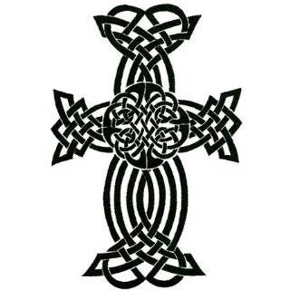 Mini Celtic Crosses Temporary Tattoo #77: Clothing