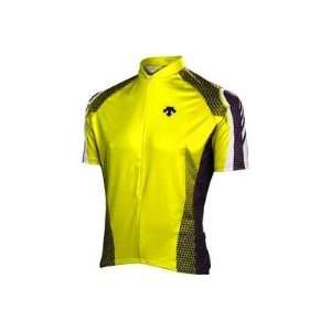   Short Sleeve Cycling Jersey   Yellow   13052yl