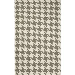  Houndstooth Area Rug   2x3, Coral