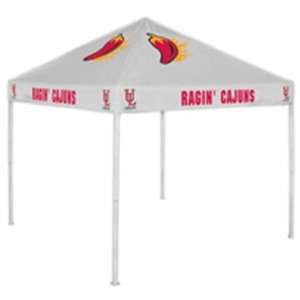   Ragin Cajuns ULL NCAA White Canopy Tent With Frame