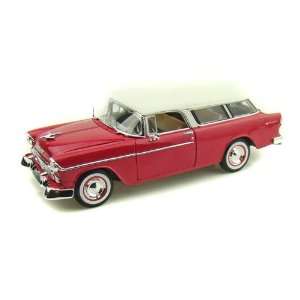  1955 Chevrolet Nomad 1/18 Rose/Cream Toys & Games