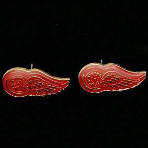  Detroit Red Wings Team Post Earrings: Sports & Outdoors