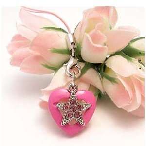   Star Cell Phone Charm Strap Cubic Stone: Cell Phones & Accessories