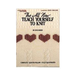  Leisure Arts Teach Yourself To Knit Arts, Crafts & Sewing