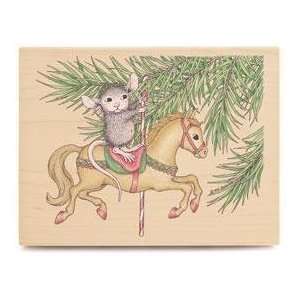  Merry Go Mice   Rubber Stamps Arts, Crafts & Sewing