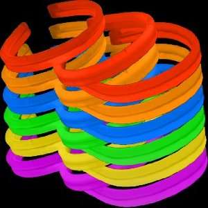   Glow Light Stick Assorted Bracelets (200 bracelets): Toys & Games