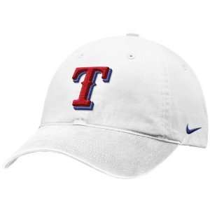  Nike Texas Rangers White Campus Adjustable Hat Sports 