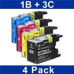  4 Pack Set Compatible Brother LC79 Extra High Yield Ink 