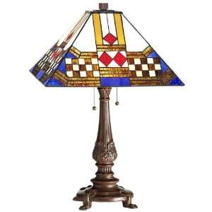   Sedona Tiffany Style Table Lamp   table lamp, Brown: Home Improvement