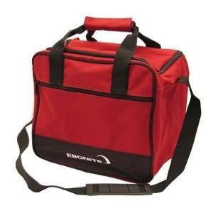    Basic Single Bright Red / Black Bowling Bag: Sports & Outdoors