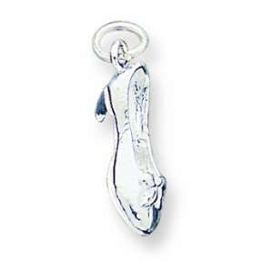  Sterling Silver High Heel Charm Jewelry