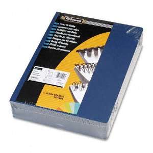  Texture Binding System Covers, 8 3/4 x 11 1/4, Navy, 200 per Pack 