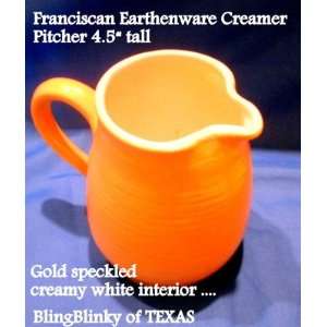  Earthenware Creamer Pitcher Coffee Table Service Social Event cafe