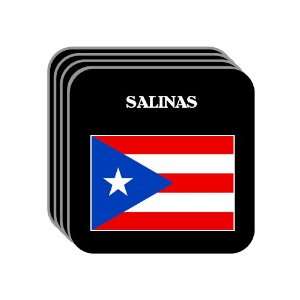  Puerto Rico   SALINAS Set of 4 Mini Mousepad Coasters 