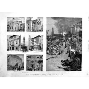  1886 Earthquake Charleston America College Office
