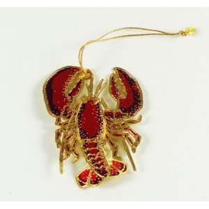  Brass Lobster Ornament