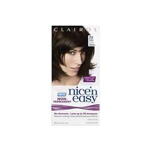  Clairol Nice N Easy Non Permanent Hair Color Dark Brown 79 