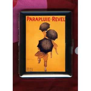 Parapluie Revel Cappiello Vintage ID CIGARETTE CASE