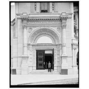  Main entrance,Christian Science Church,Boston,Mass.