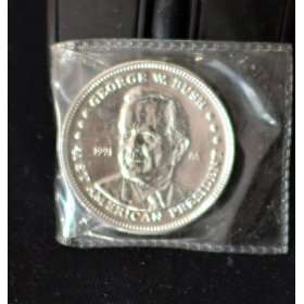  George W. Bush Double Eagle 1991 Commemorative Coin 