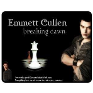 New Twilight Eclipse Emmett Cullen Fleece Blanket Gift  
